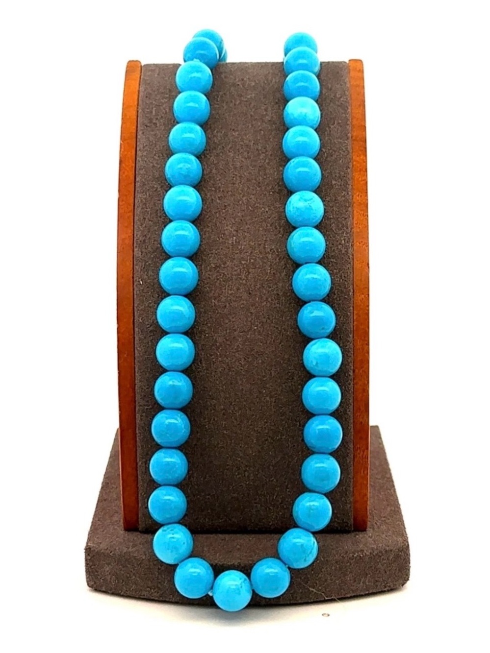 Samuel B. Sterling Silver & 18K Gold Turquoise Necklace EUC
